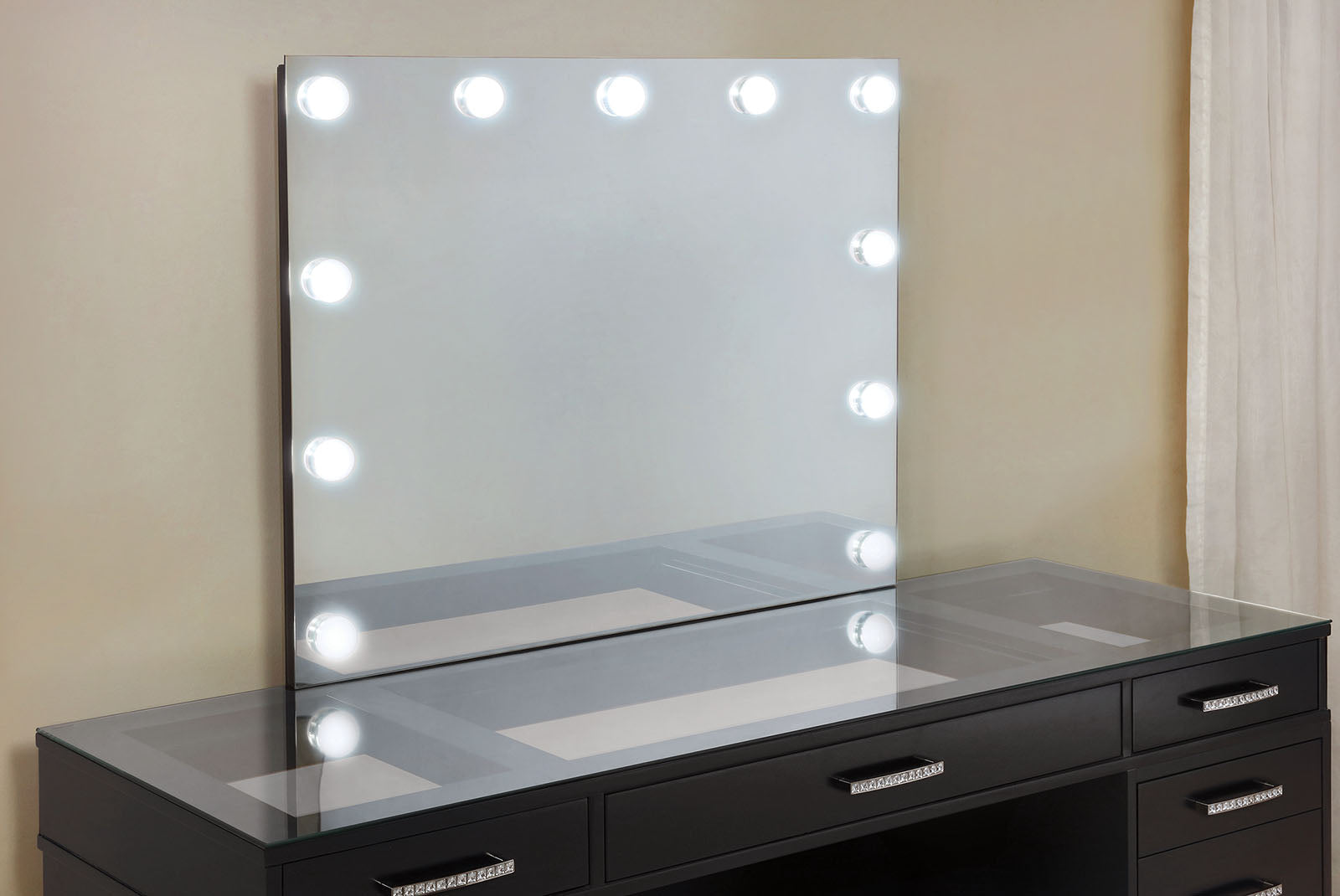 VALENTINA - Vanity Set, Gray - FOA-DK5682DG-PK