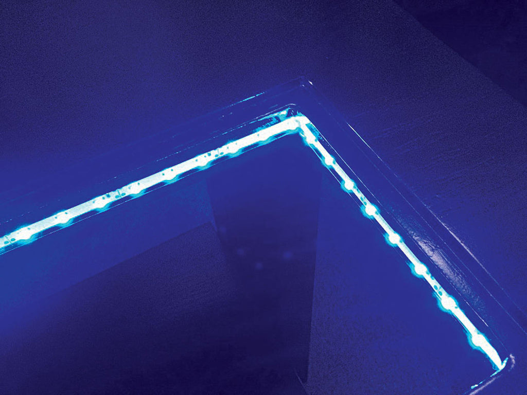 LUMINAR - Glass-Insert Dining Table - CM3559T