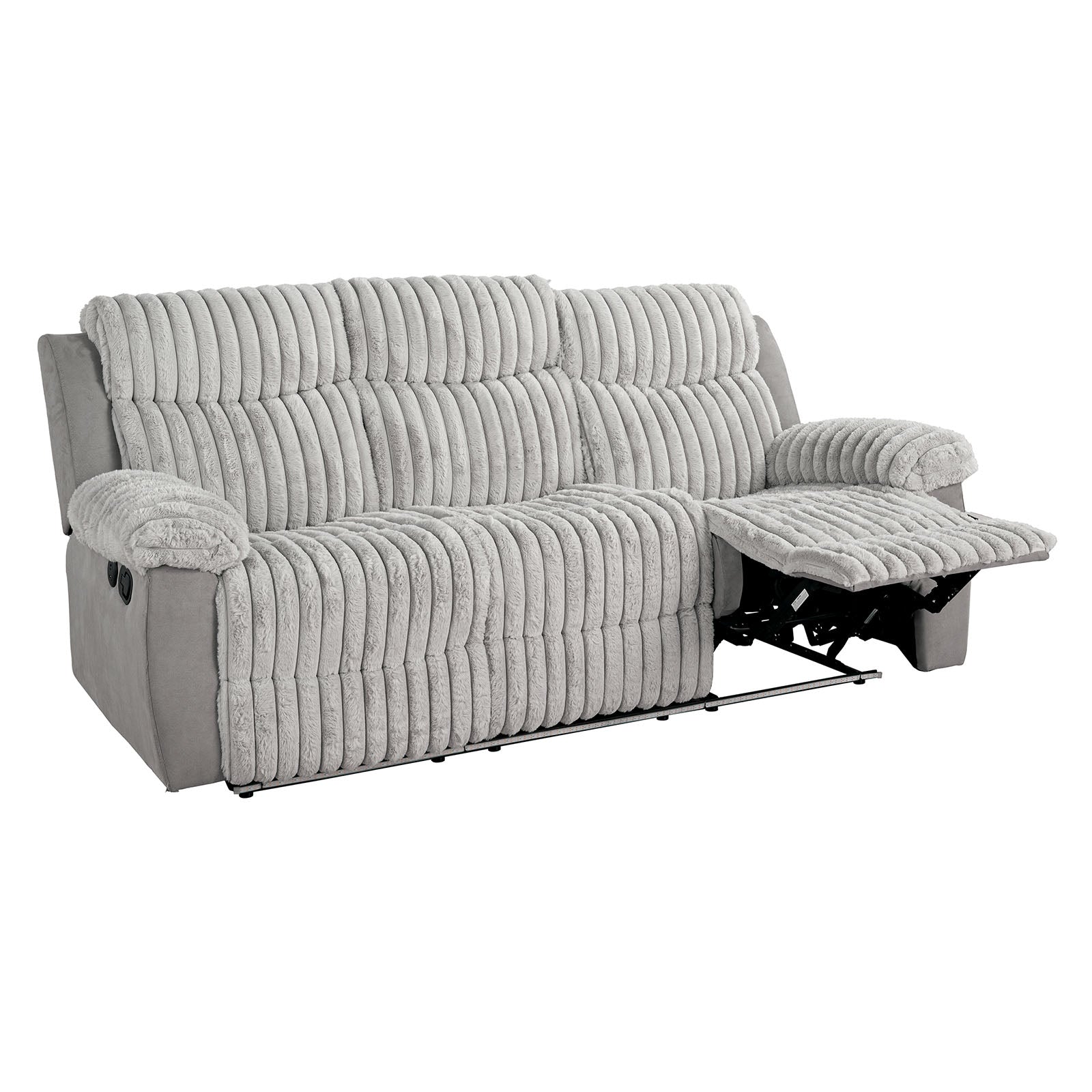 DIONYSUS - Power Sofa + Loveseat - FM64004GY-M-2PC