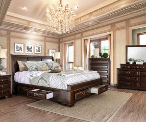 BRANDT - 4 Pc. Queen Bedroom Set - CM7302CH-Q-4PC