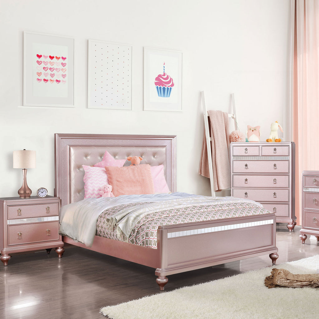ARISTON - 4 Pc. Twin Bedroom Set - CM7170RG-T-4PC