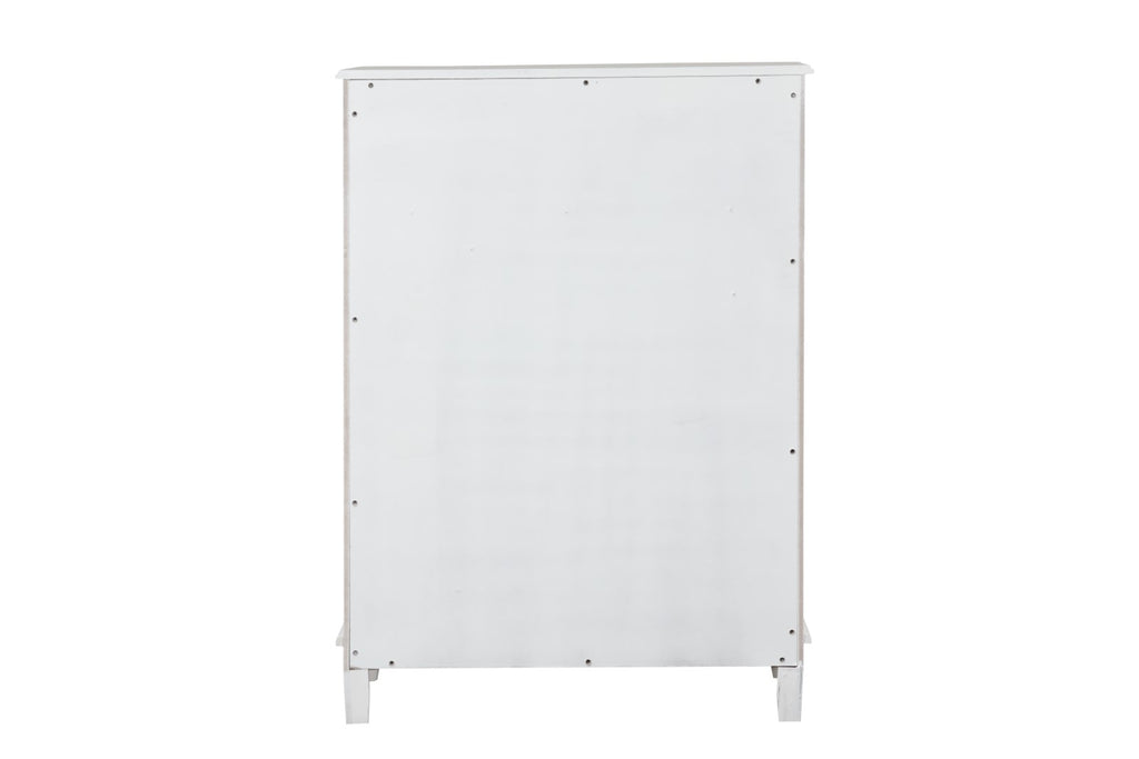 NAUCALPAN - Chest w/ Bottom Drawer Cedar, White - FM7456WH-C