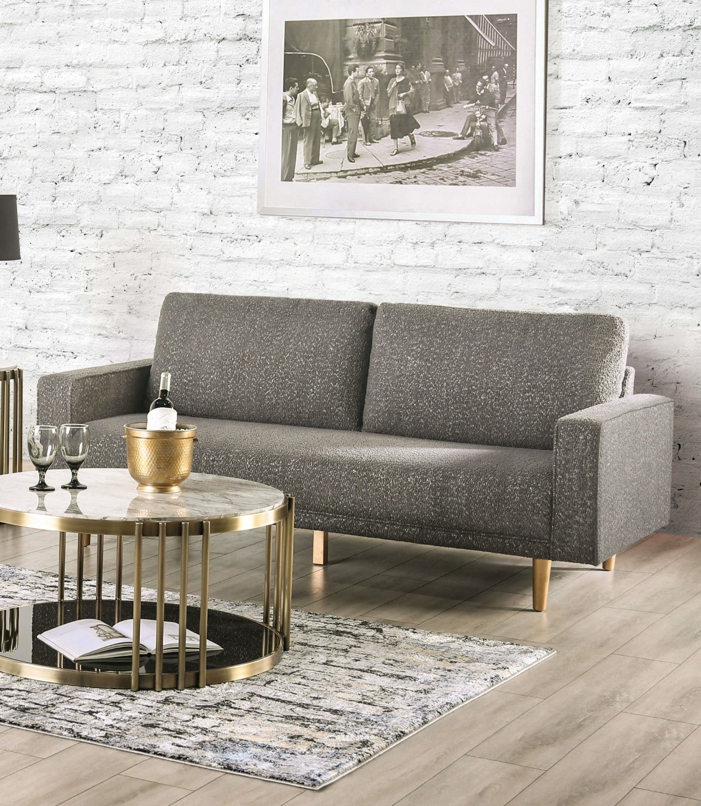 ELVERUM - Sofa - FM61000GY-SF