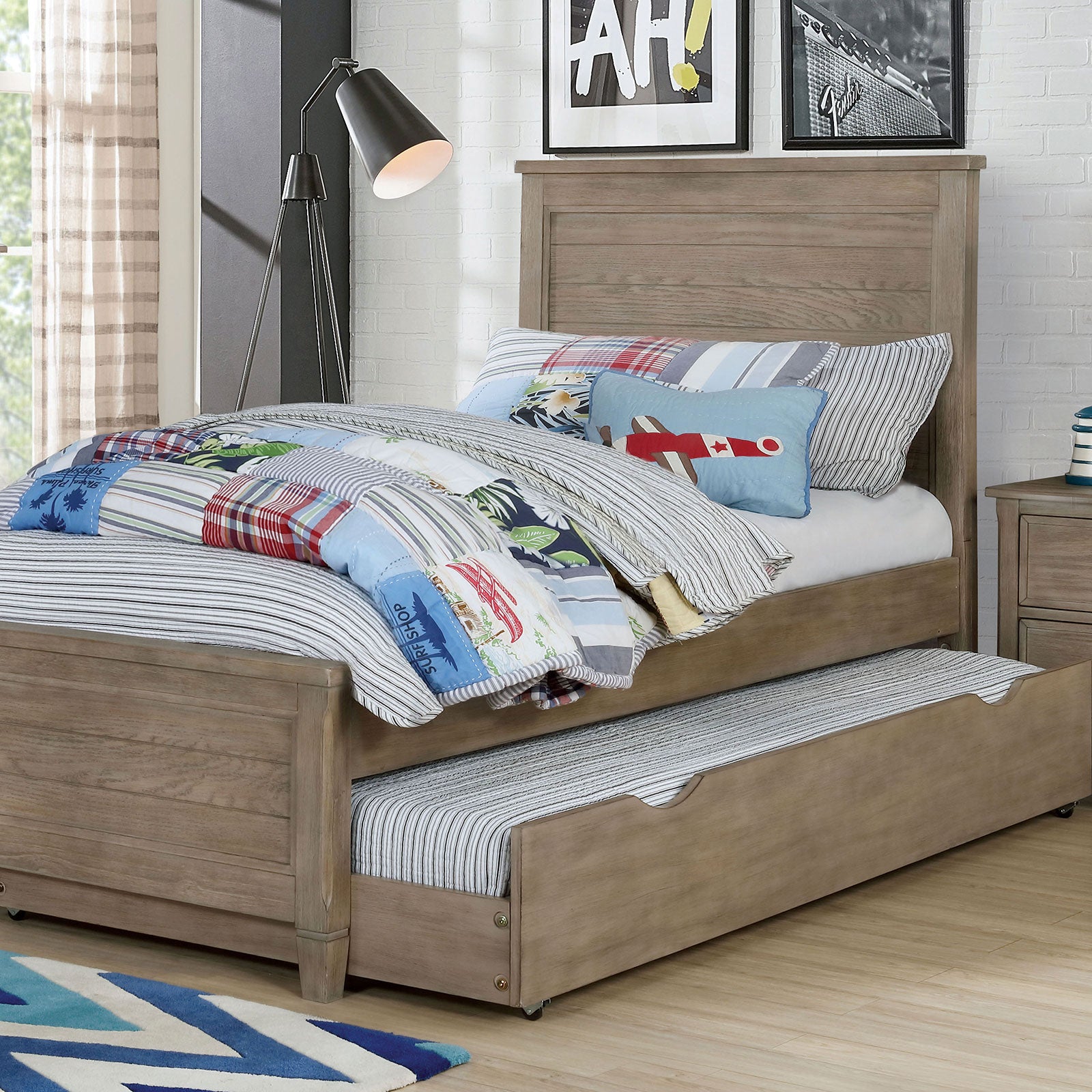 VEVEY - Twin Bed - FOA7175T-BED