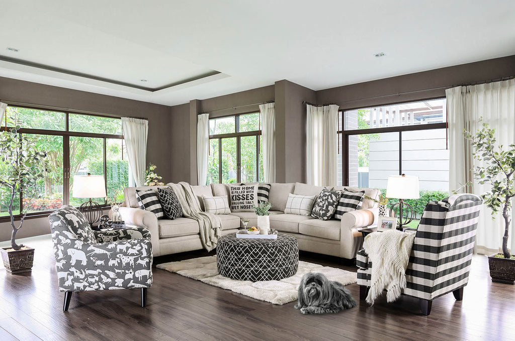 PATRICIA - Chair, Animal Pattern - SM8171-CH-DG