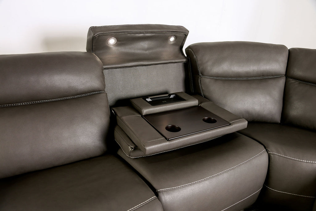 EDMONDUS - Power Sectional - CM9923GY-SECT-PM