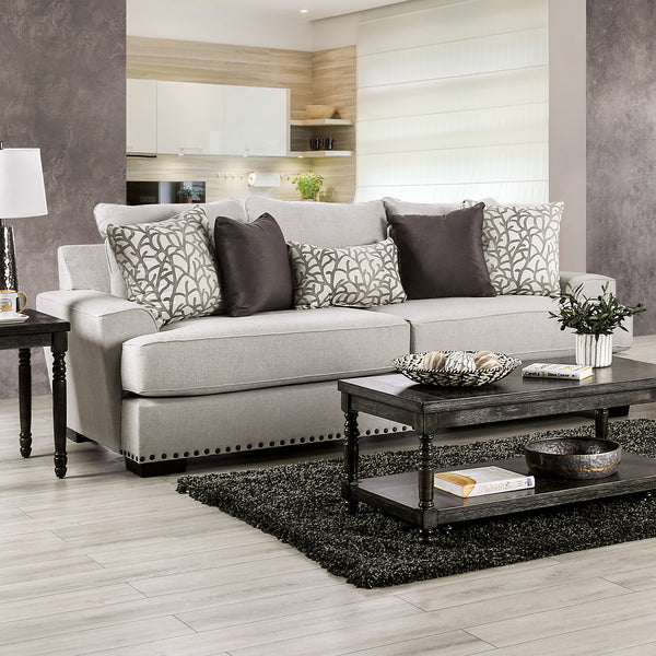 PICOTEE - Sofa, Light Gray/Black - SM1279-SF