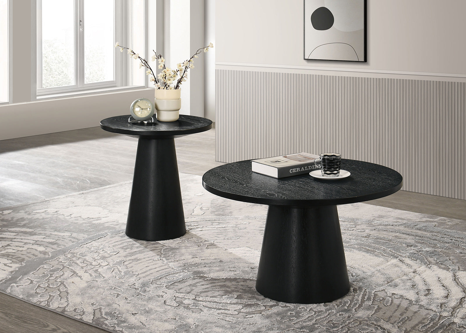 HALEWOOD - Cocktail Table - FM4222BK-C-PK