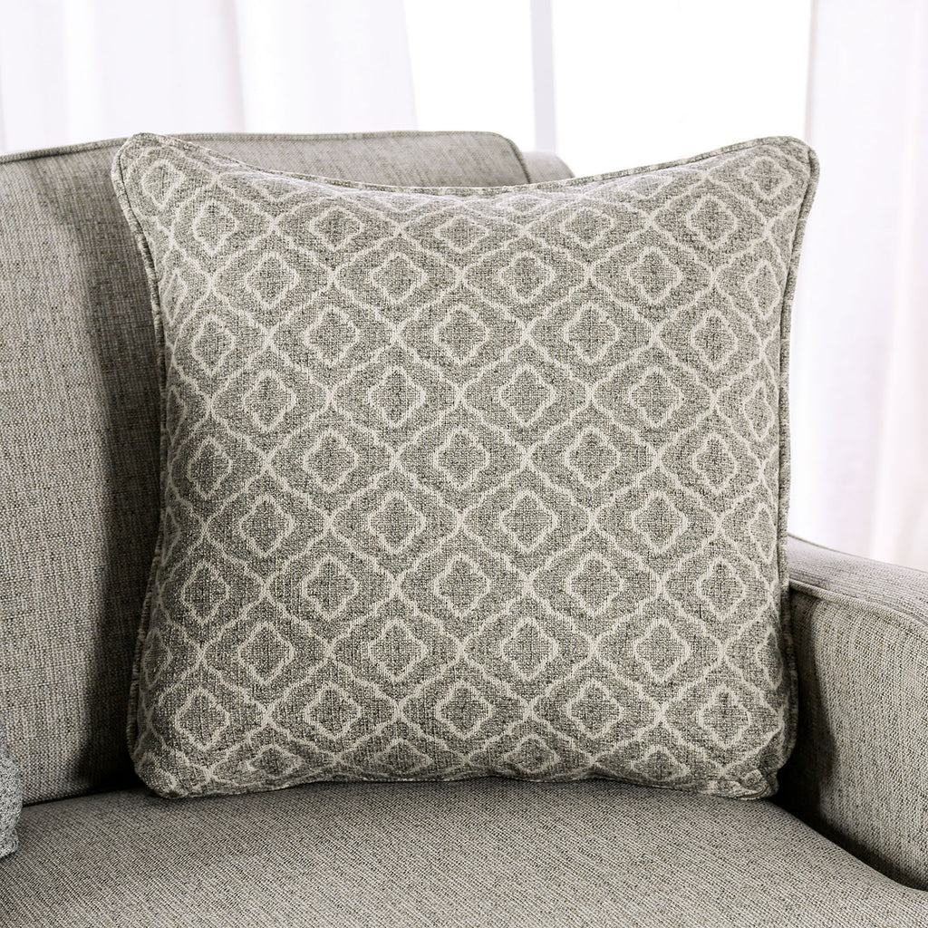 STEPHNEY - Loveseat, Gray/Gold - SM8193-LV
