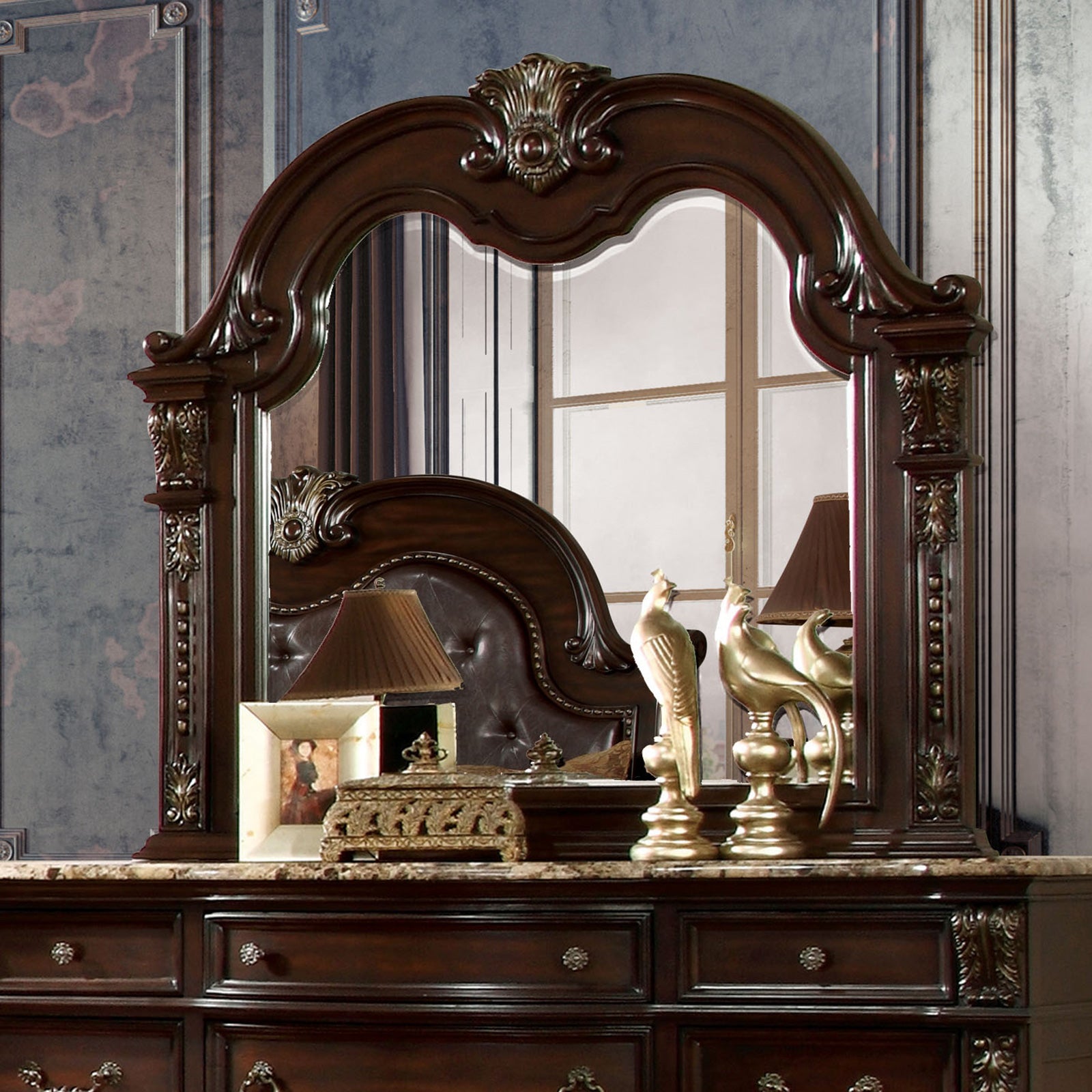 FROMBERG - Mirror, Brown Cherry - FM7670M