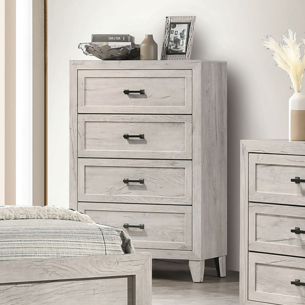 MYSEN - Chest, White Wash - FM7202WH-C