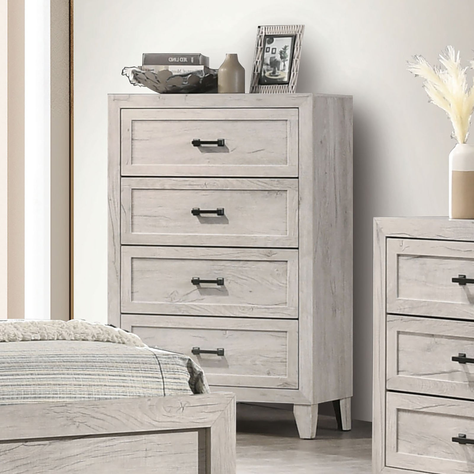 MYSEN - Chest, White Wash - FM7202WH-C