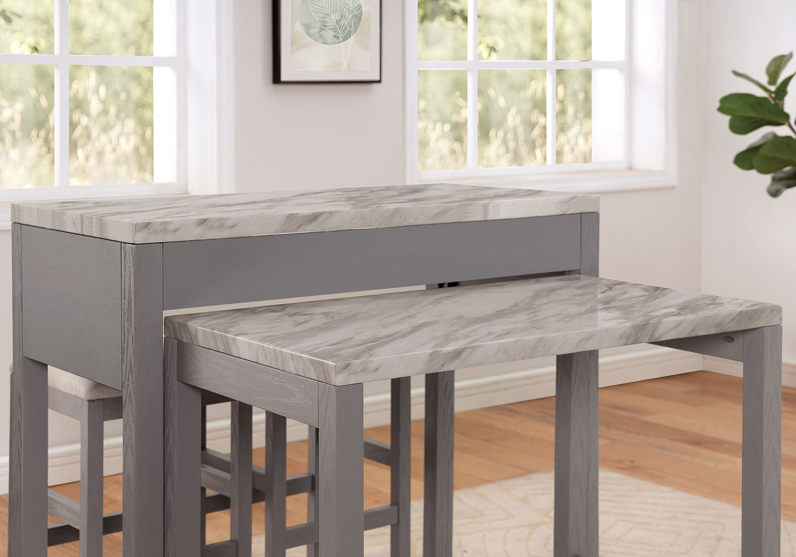 WHITEHALL - Counter Ht. Table - FOA3544LG-PT