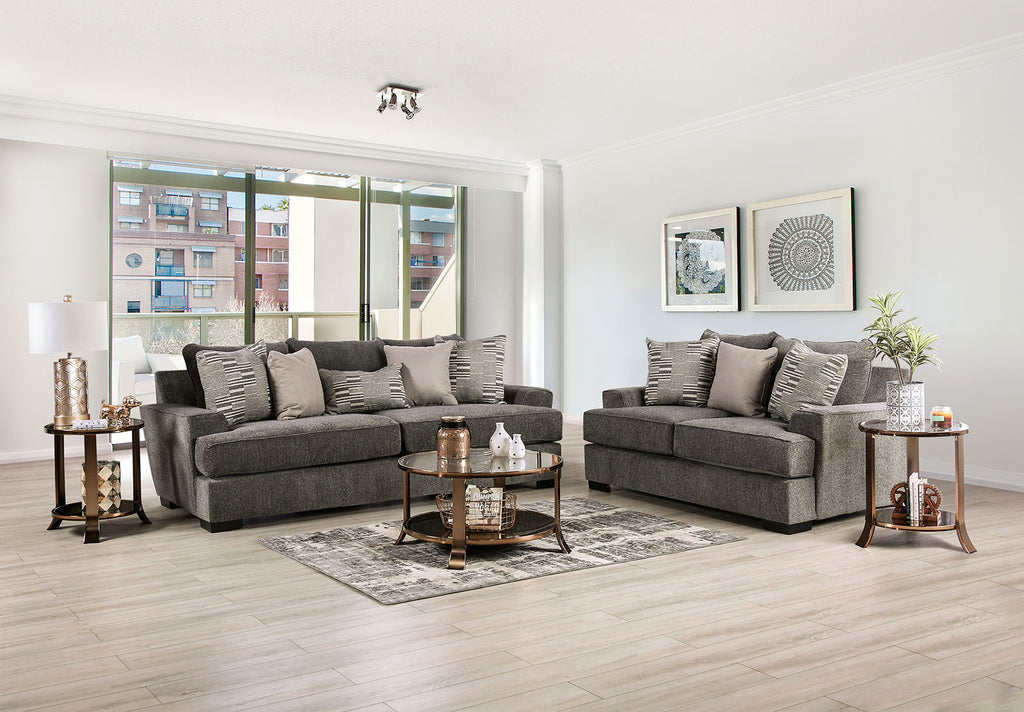 HOLBORN - Loveseat, Gray - SM1220-LV