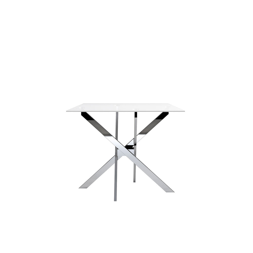 SILVERIA - 5 Pc. Dining Table Set - FM37001SV-T-5PC
