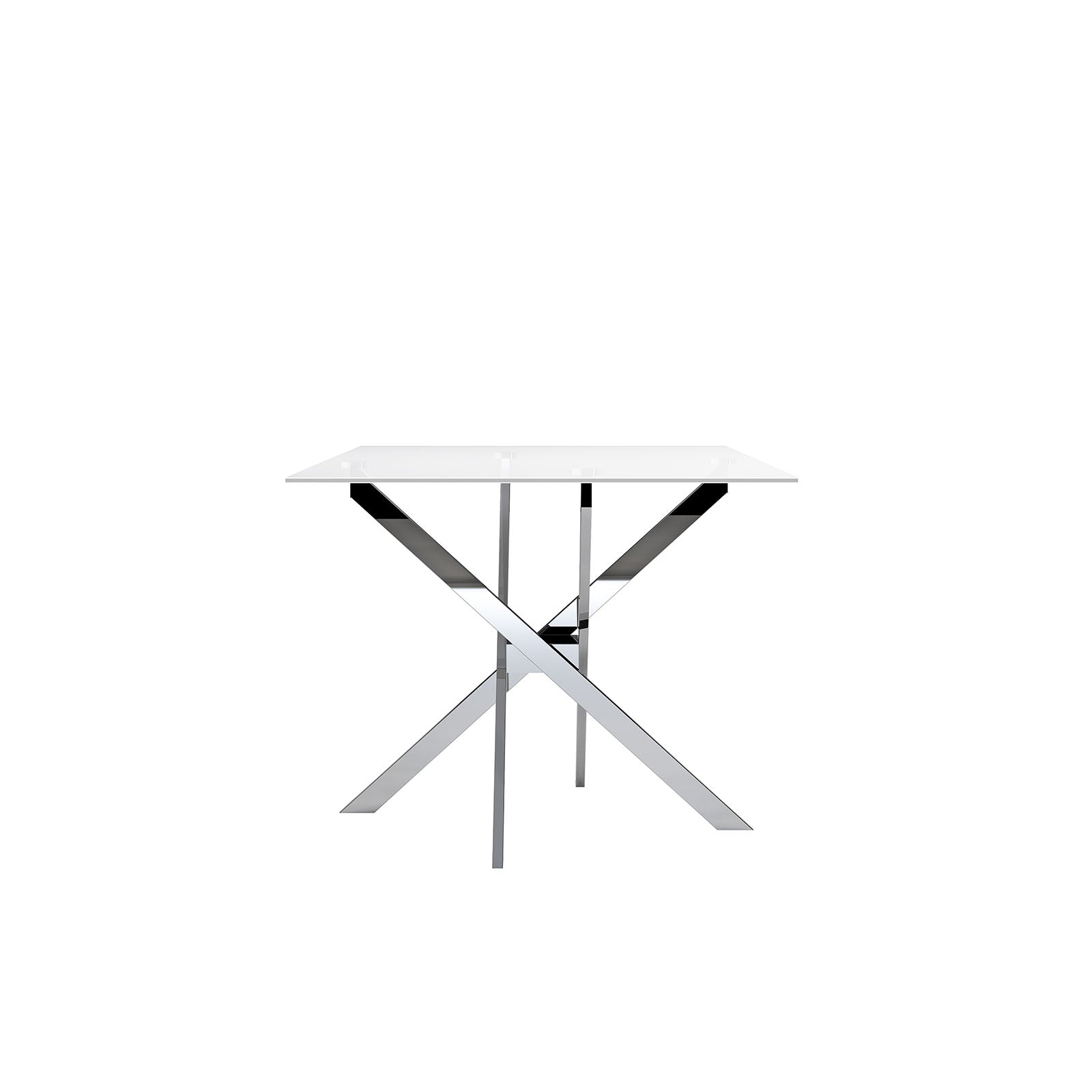 SILVERIA - 5 Pc. Dining Table Set - FM37001SV-T-5PC