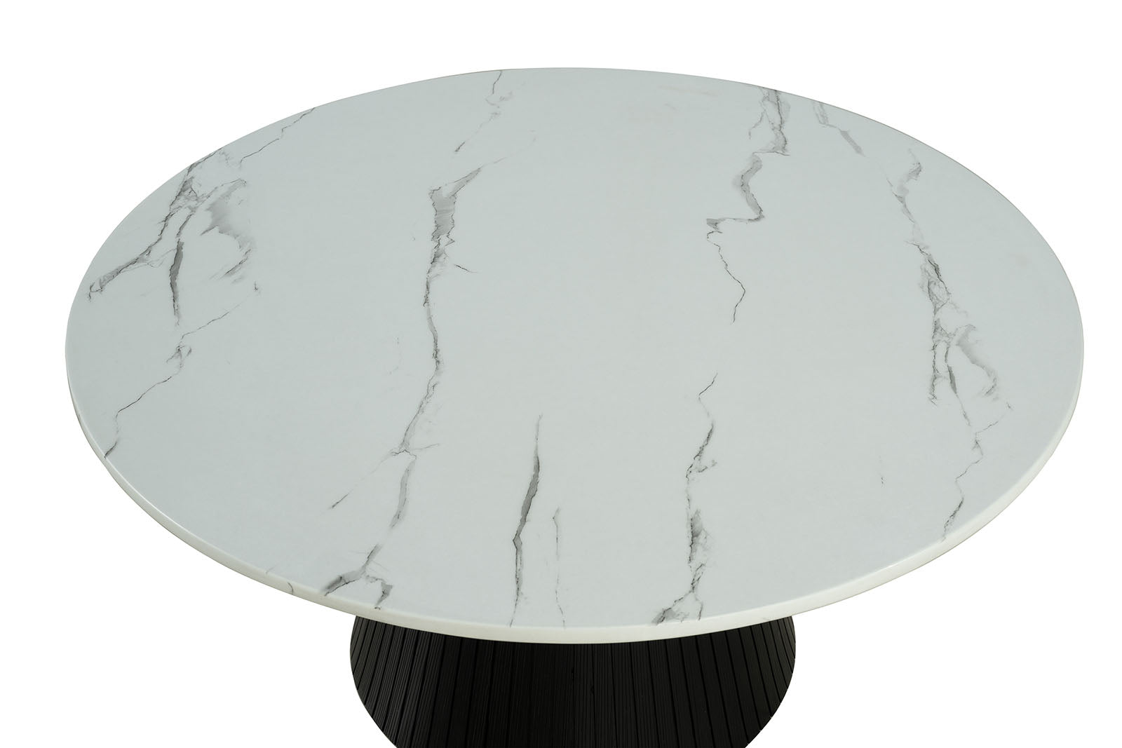 SINDAL - Round Cocktail Table - FM44004BK-CR-TABLE