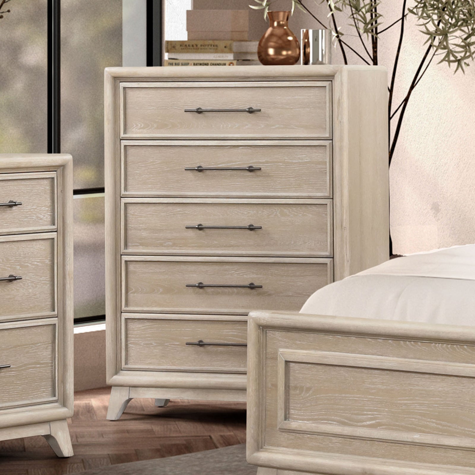 MIDHURST - Chest, Oak - FM7600AK-C