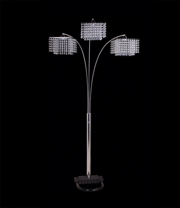 TINA - Arch Lamp, Hanging Crystal - L76932