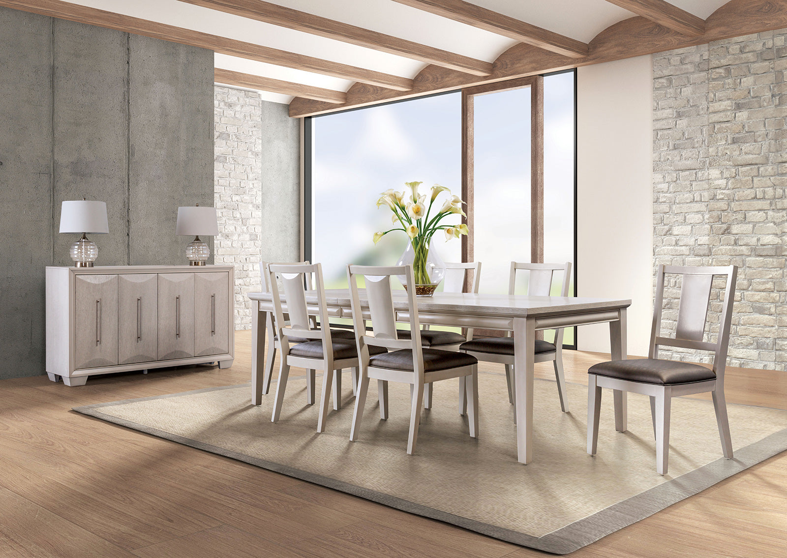 HINWITZ - Dining Table - FM3399WH-T
