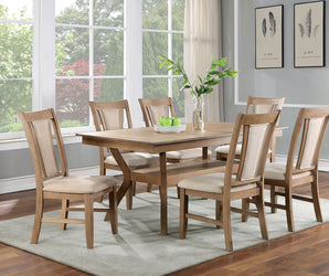 UPMINSTER - 7 Pc. Dining Table Set - CM3984NT-T-7PC