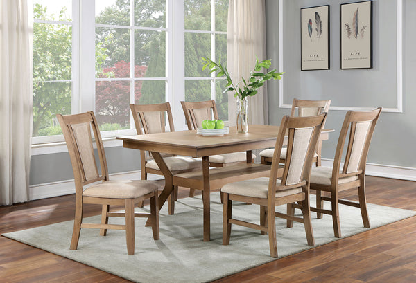 UPMINSTER - 7 Pc. Dining Table Set - CM3984NT-T-7PC
