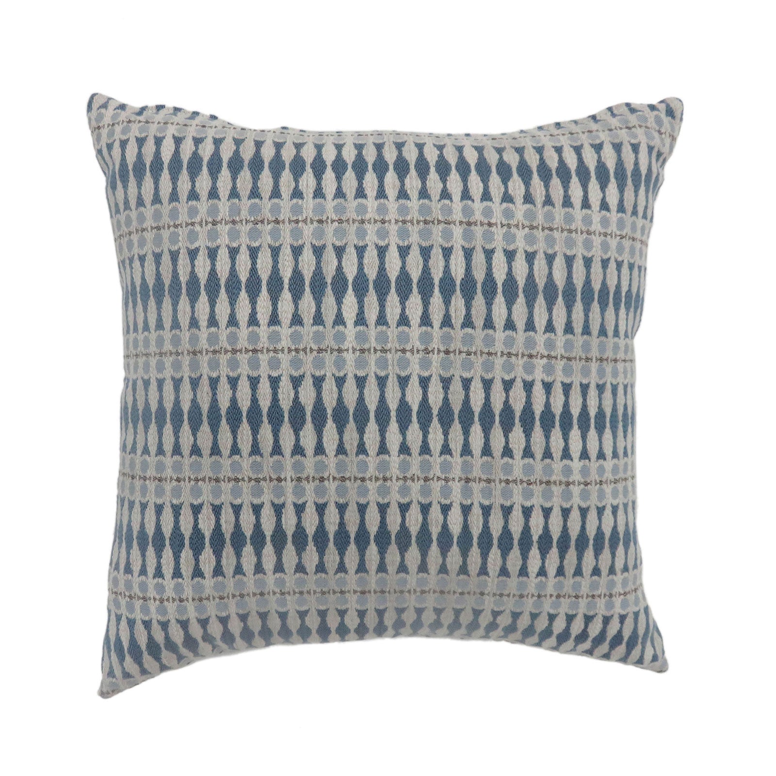 MALIA - 21" X 21" Pillow, Blue (2/CTN) - PL6030BL-L-2PK