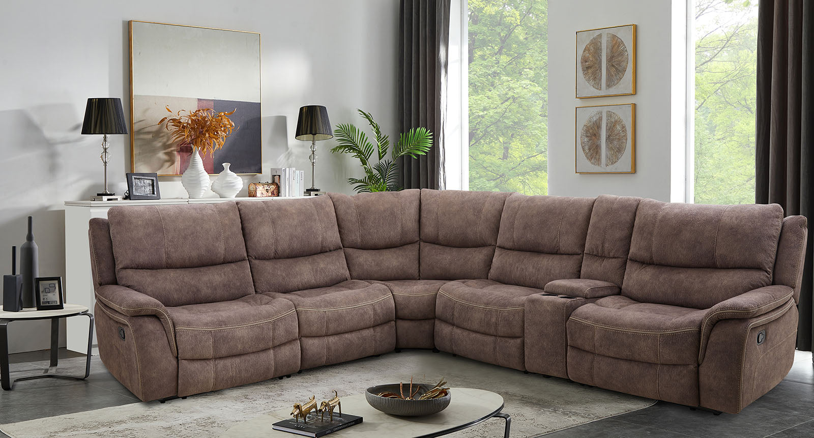JEROMINUS - Sectional - CM9912DB-SECT
