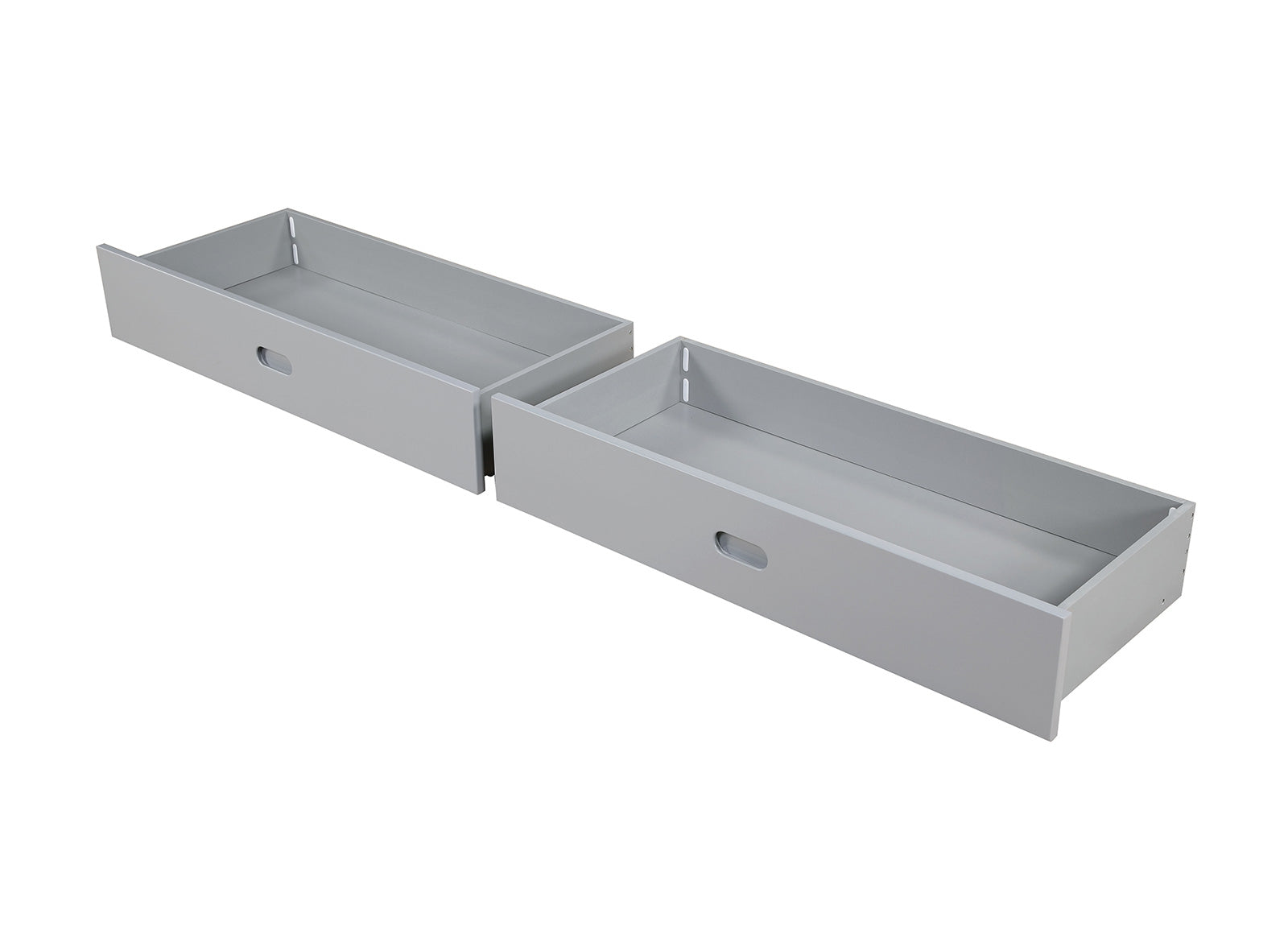 EMILEE - Twin/Full Bunk Bed, Gray - FM-BK003GY-BED