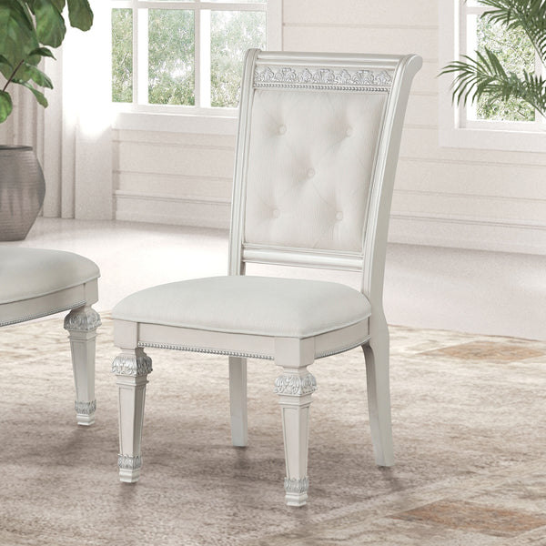 STELLA MIA - Side Chair (2/CTN) - FM31000WH-SC-2PK