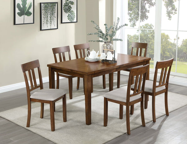 MEDFORD - 7 Pc. Dining Table Set - CM3253WN-T-7PK