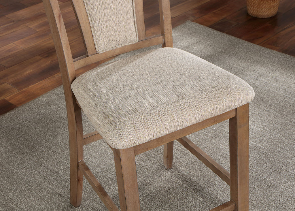 UPMINSTER - Counter Ht. Chair (2/CTN) - CM3984NT-PC-2PK