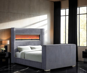 SUMTER - E.King Bed - FM74004GY-EK-BED