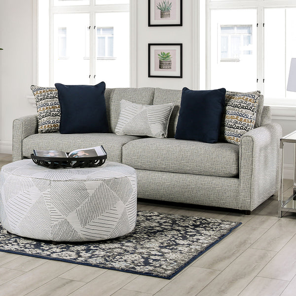 CHANCERY - Sofa, Gray/Navy - SM8194-SF