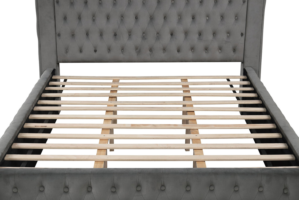 ETHEREA - Queen Bed - CM7482GY-Q-BED
