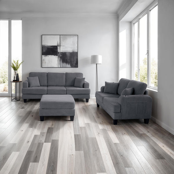 MORETAINE - Sofa + Loveseat - SL6932DG-2PC