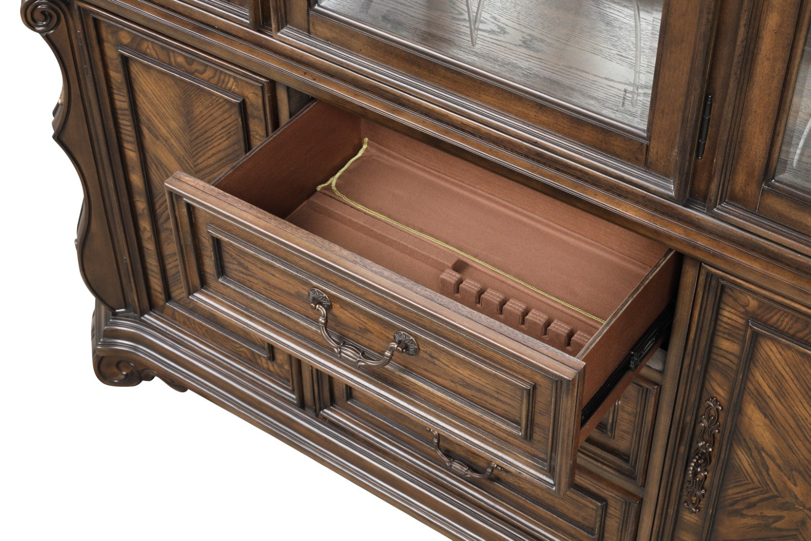 LEOVANNI - Hutch And Buffet - FM31003DB-HB-SET