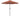 TANO - 9' Outdoor Umbrella, Red+ Base - LA-A010RD+BASE