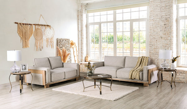 HARSTAD - Sofa + Loveseat - CM9983LB-2PC
