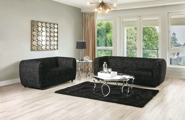 VERDAL - Sofa + Loveseat - FM61001BK-2PC