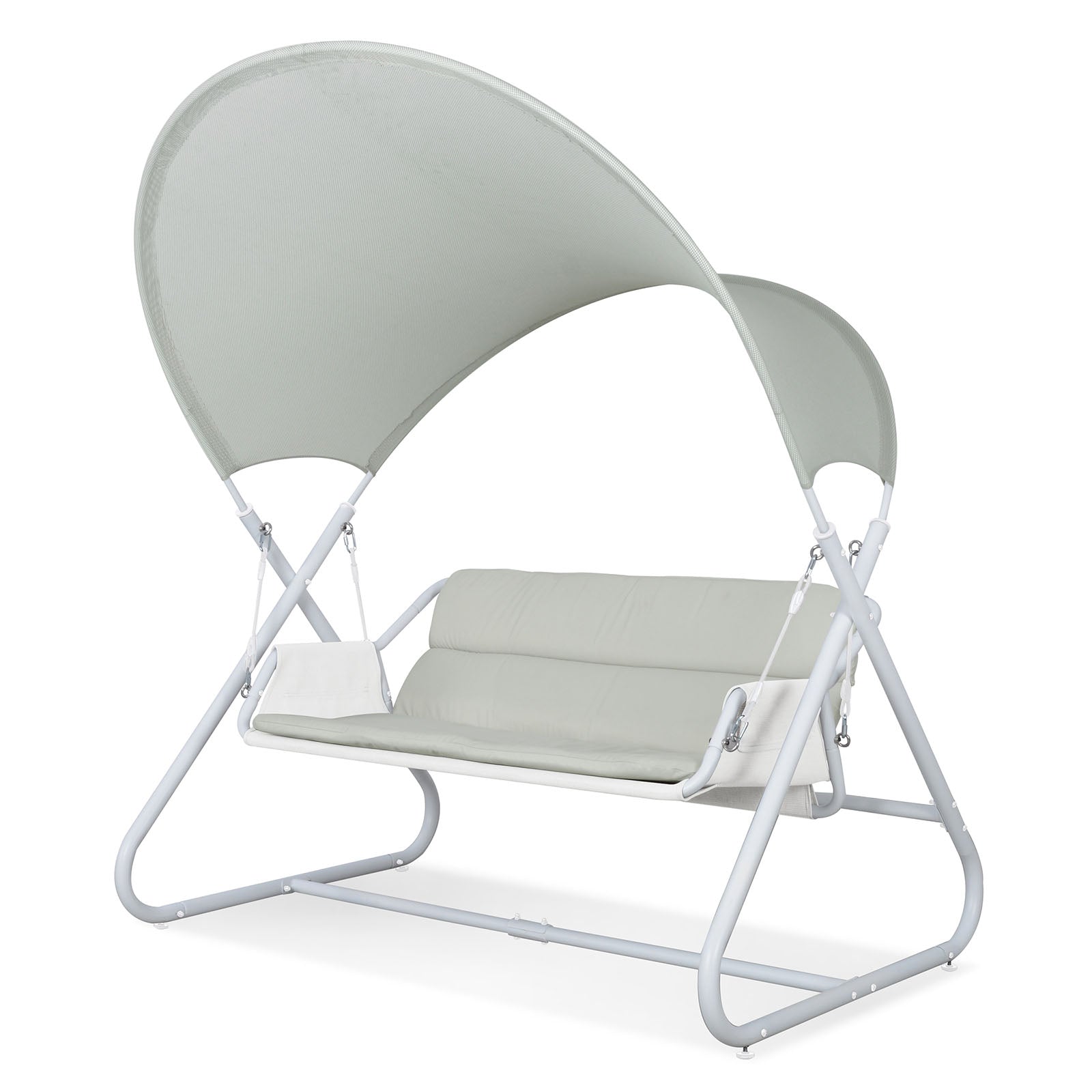 SANDOR - Swing Chair, White - GM-1013WH