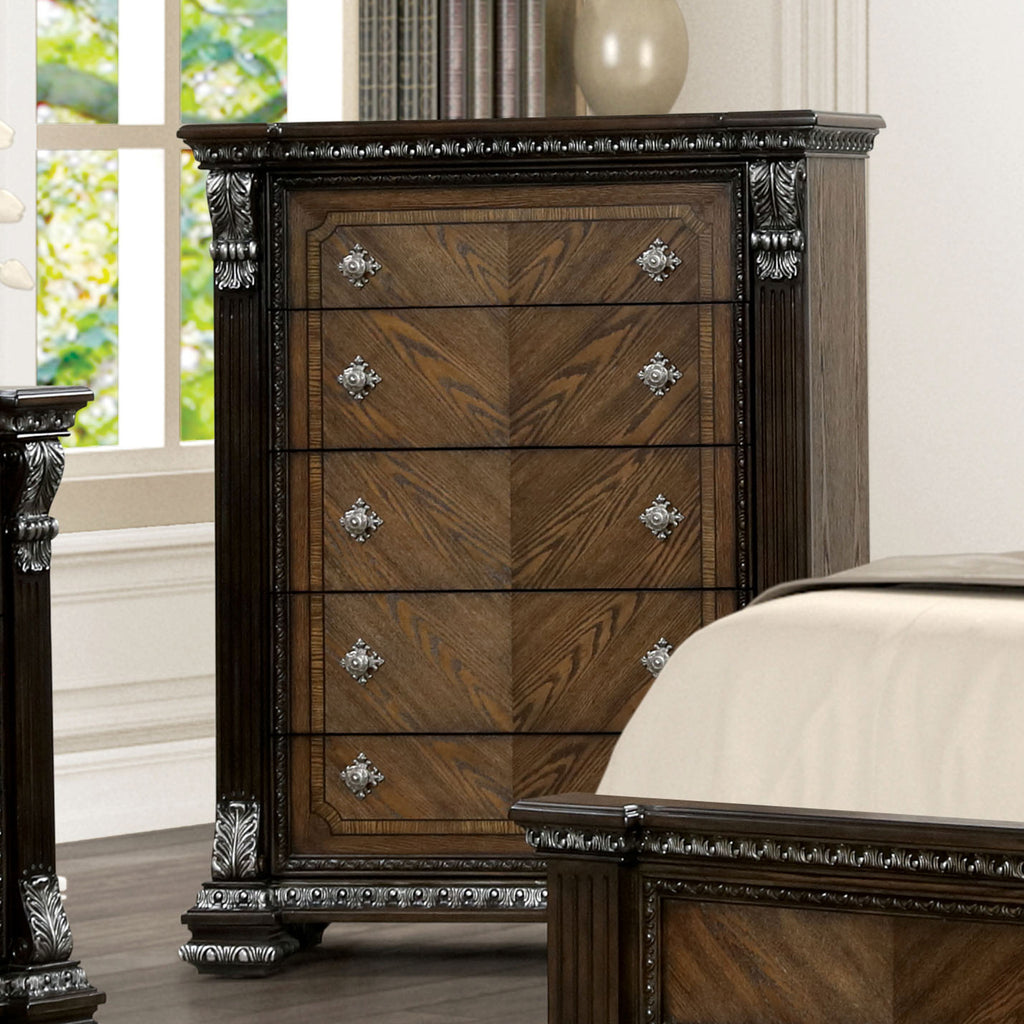 PROMENADE - Chest, Espresso - FM70002DB-C