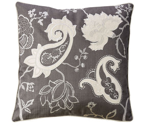 NANA - 20" X 20" Pillow, Gunmetal (2/CTN) - PL8013-2PK
