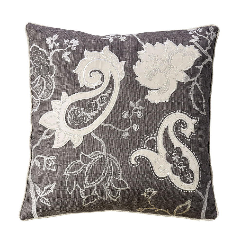NANA - 20" X 20" Pillow, Gunmetal (2/CTN) - PL8013-2PK