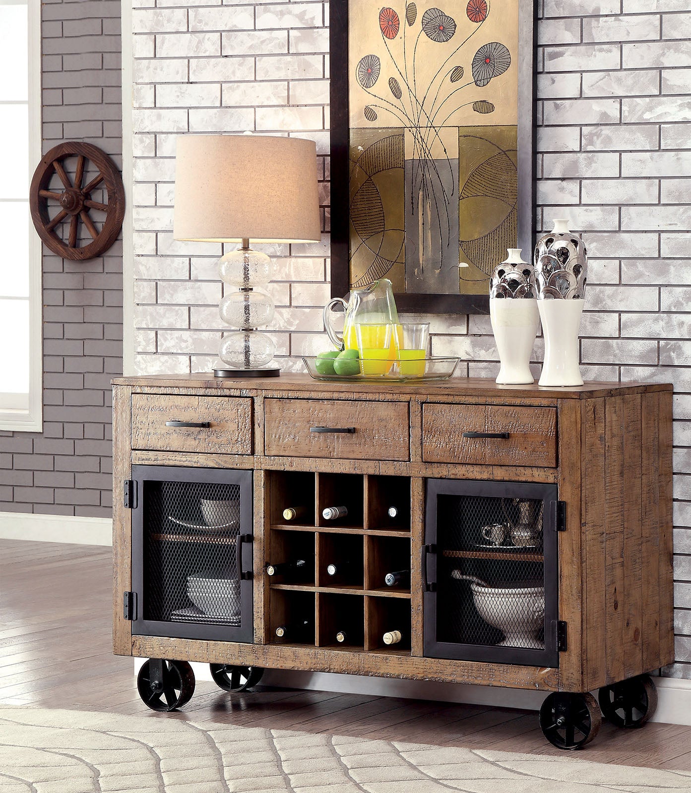 GIANNA - 96" Dining Table - CM3829T-TABLE