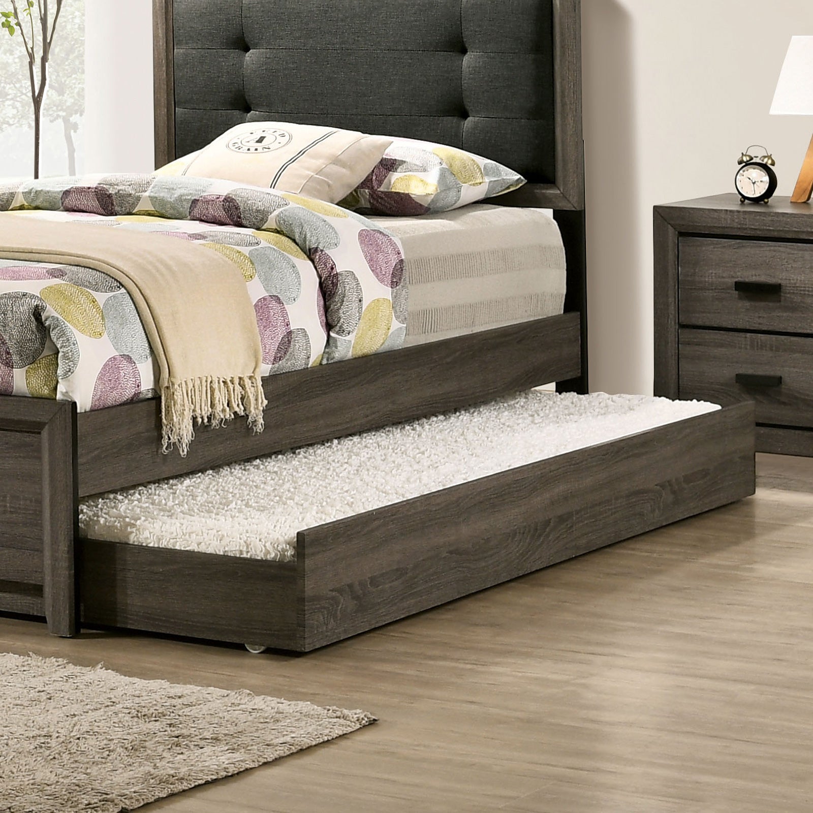 ROANNE - Trundle Or Drawer, 4PCs Concealed Panel - FOA7927TR