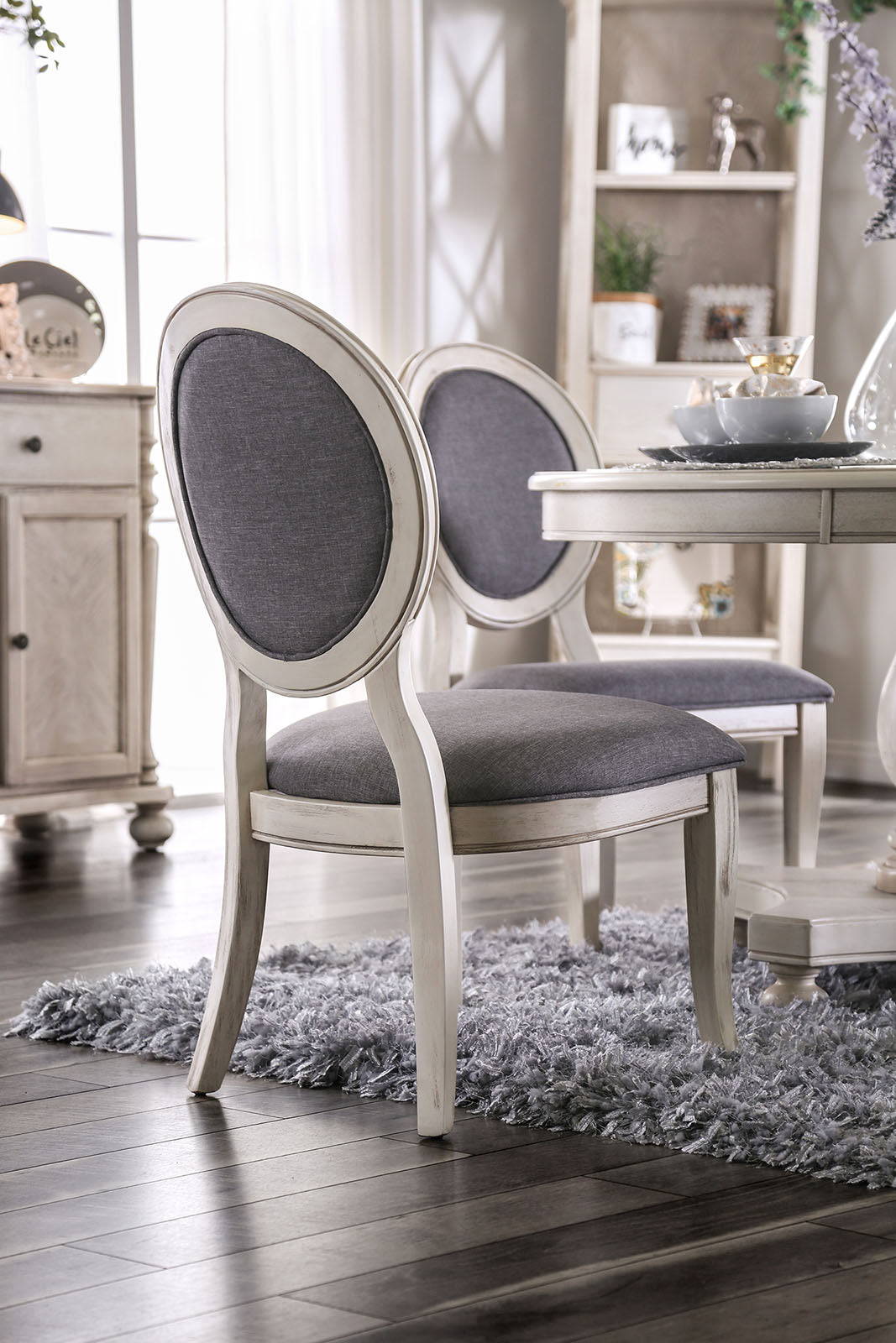KATHRYN - Side Chair - CM3872WH-SC-2PK