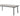 SINTRA - Patio Dining Table, Black/Gray - GM-2008