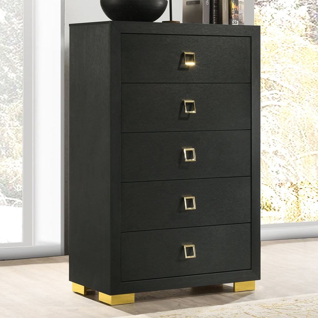 LATIMER - Chest, Black - FM7270BK-C