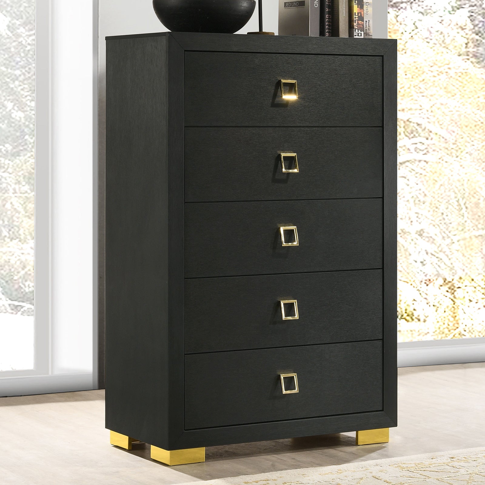 LATIMER - Chest, Black - FM7270BK-C